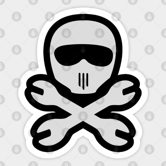 Skull & Bones Sticker by Mavericks